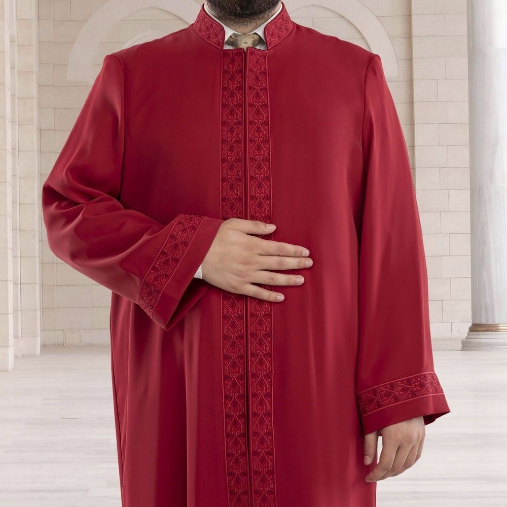 Zemahşeri  İmam Cübbesi Bordo