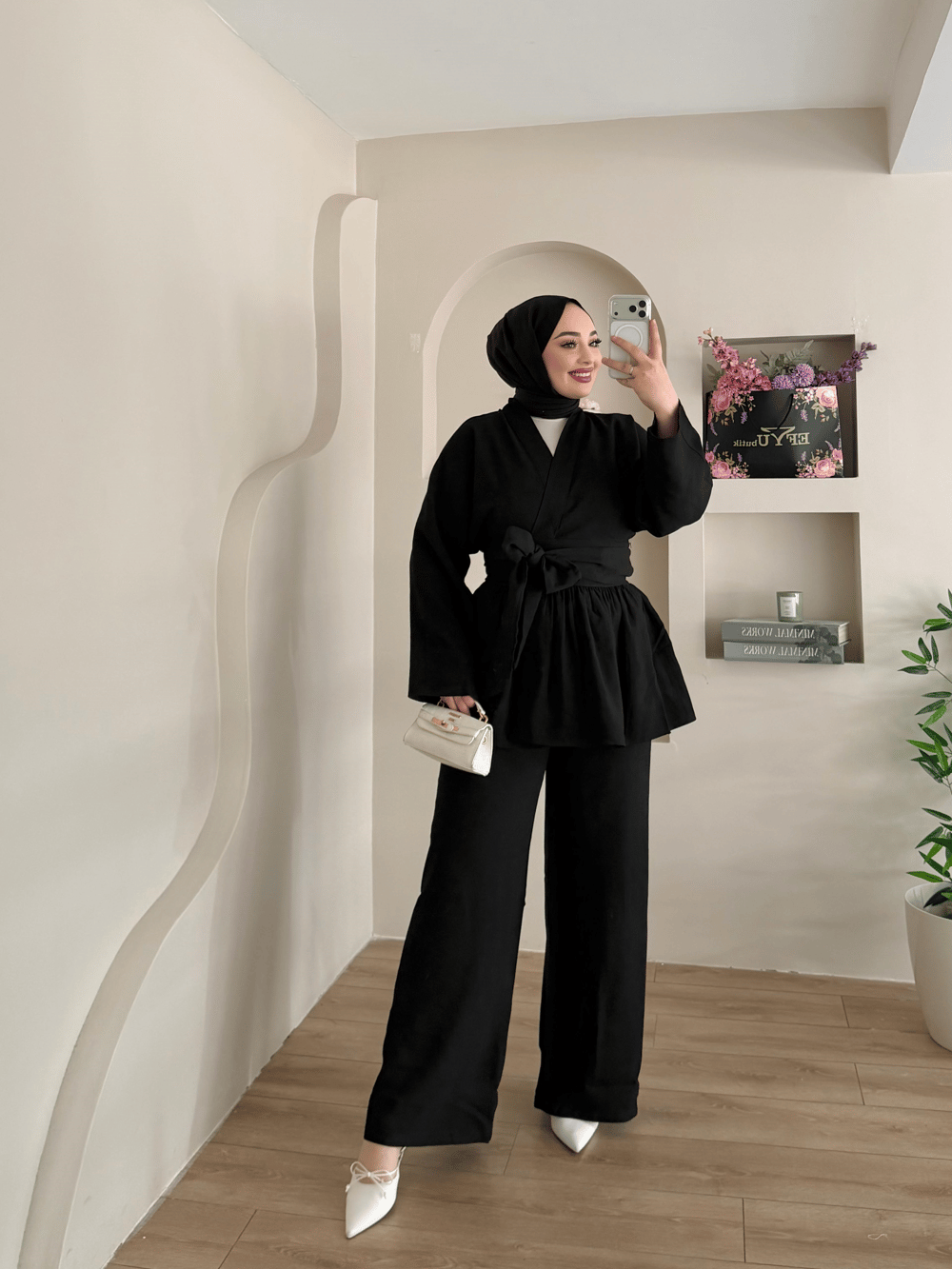 Amaya Belden Bağlamalı Takım