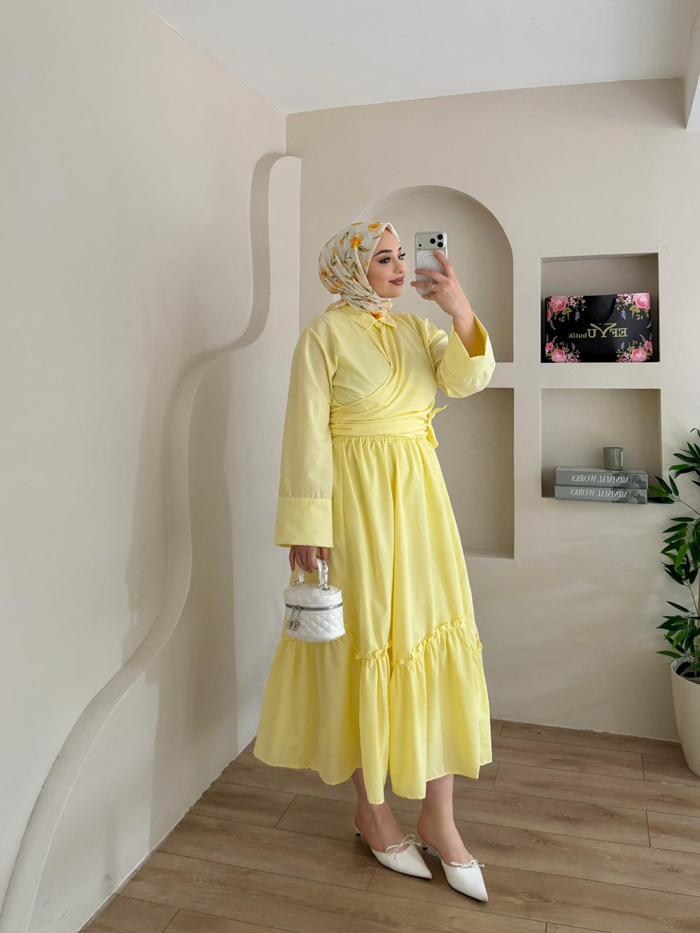Swan Bağlamalı Etekli Takım
