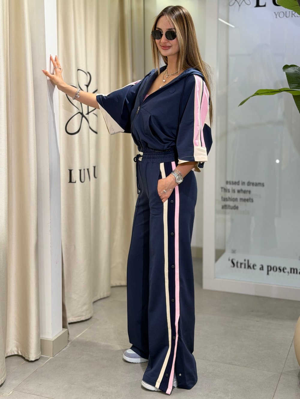Alex Tasarım Model Çıtçıtlı Eşofman Takımı