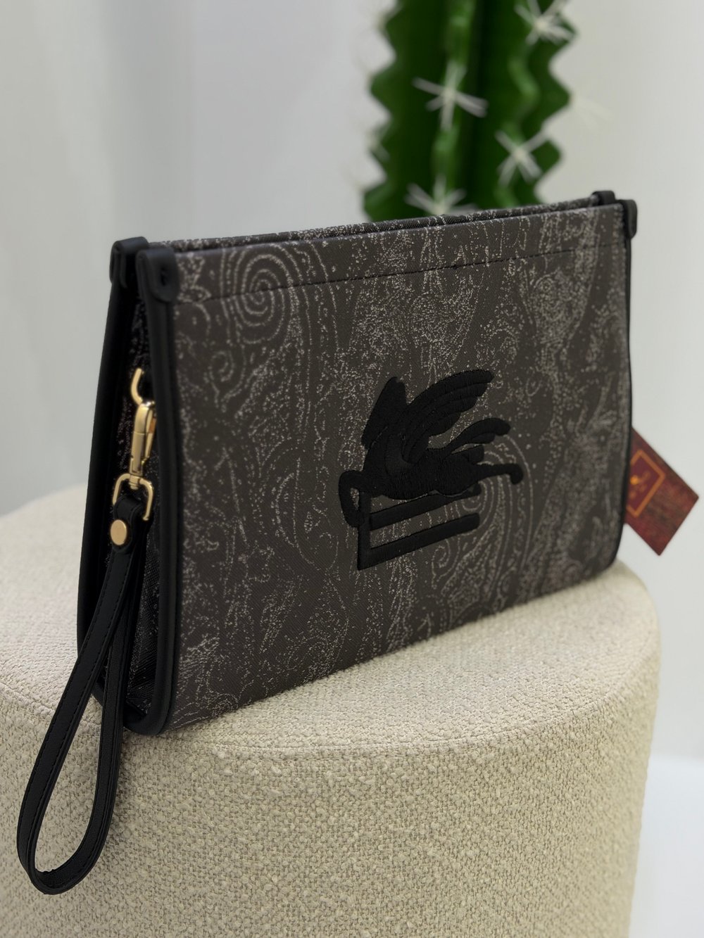 İthal Orj Marka Clutch Çanta Siyah