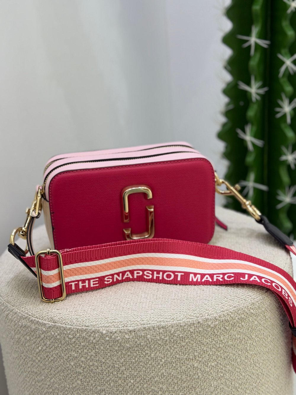 İthal Orj Marka Kutu Çanta Pembe