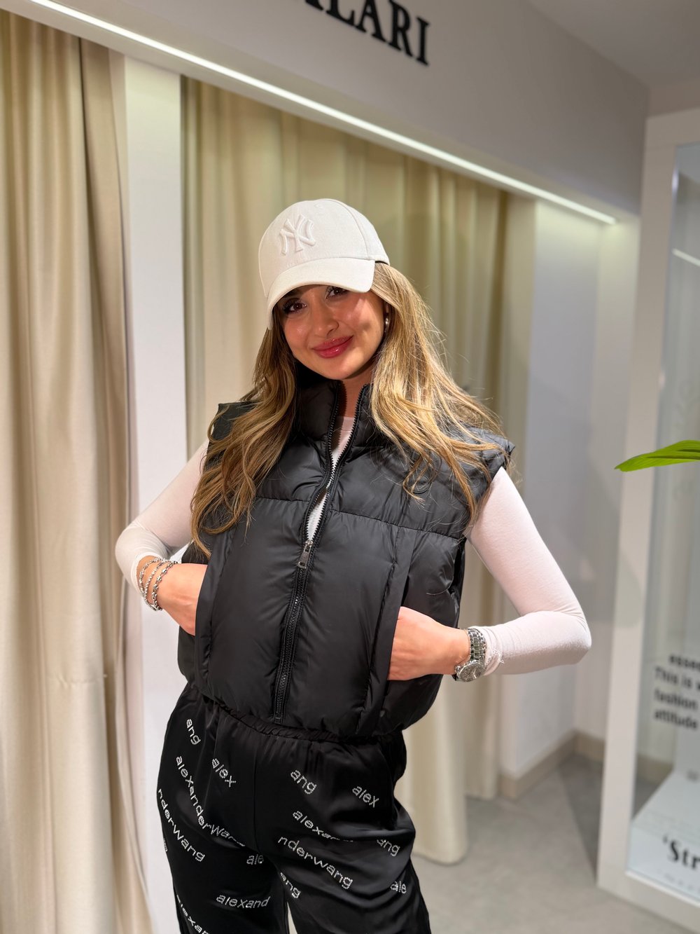Jessy Boomber Şişme Yelek Siyah