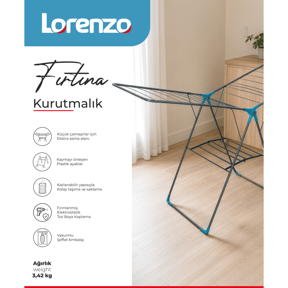 LORENZO - FIRTINA KURUTMALIK 
