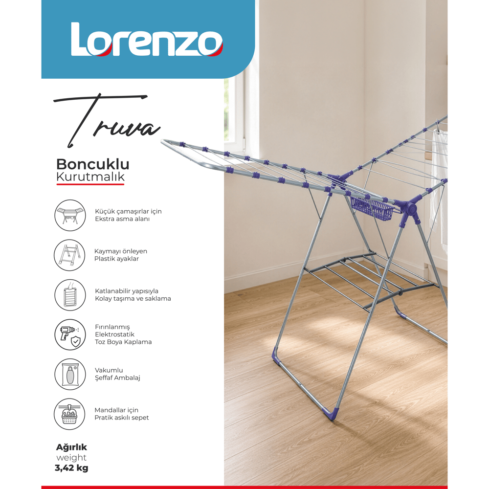 LORENZO - TRUVA BONCUKLU KURUTMALIK 