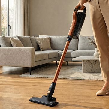SLİM 3 in 1 DİKEY KABLOLU VAKUM SÜPÜRGESİ COFFEE BROWN