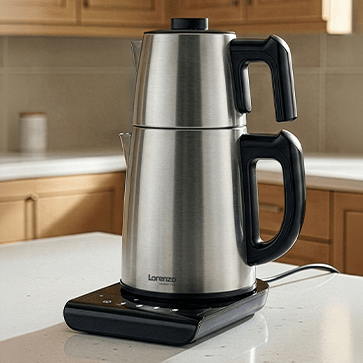 SMART TEA 5 in 1 KONUŞAN ÇAY MAKİNESİ İNOX