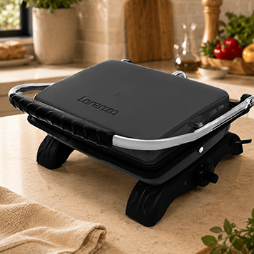 TOASTY 6 DİLİM DÖKÜM TOST MAKİNESİ SİYAH