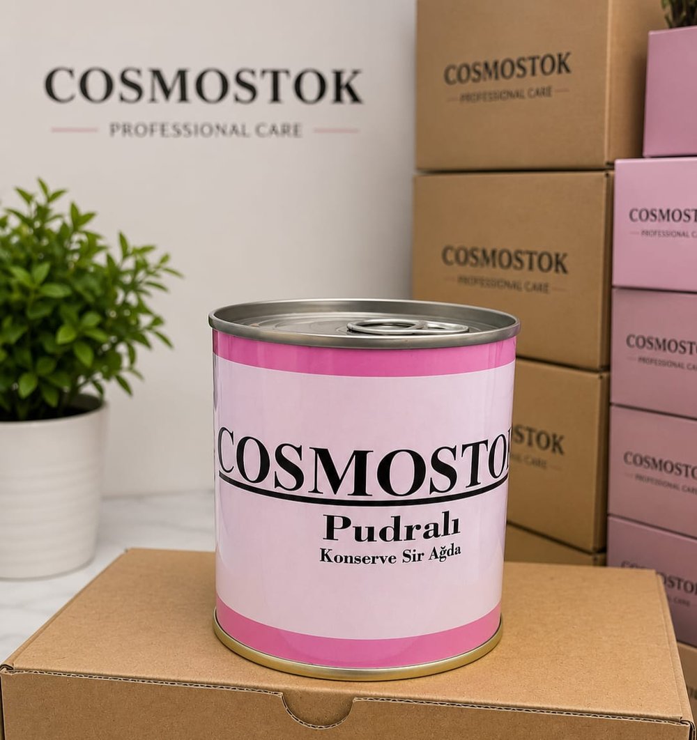 COSMOSTOK KONSERVE AĞDA TİTANYUM PEMBE 240 GR. 