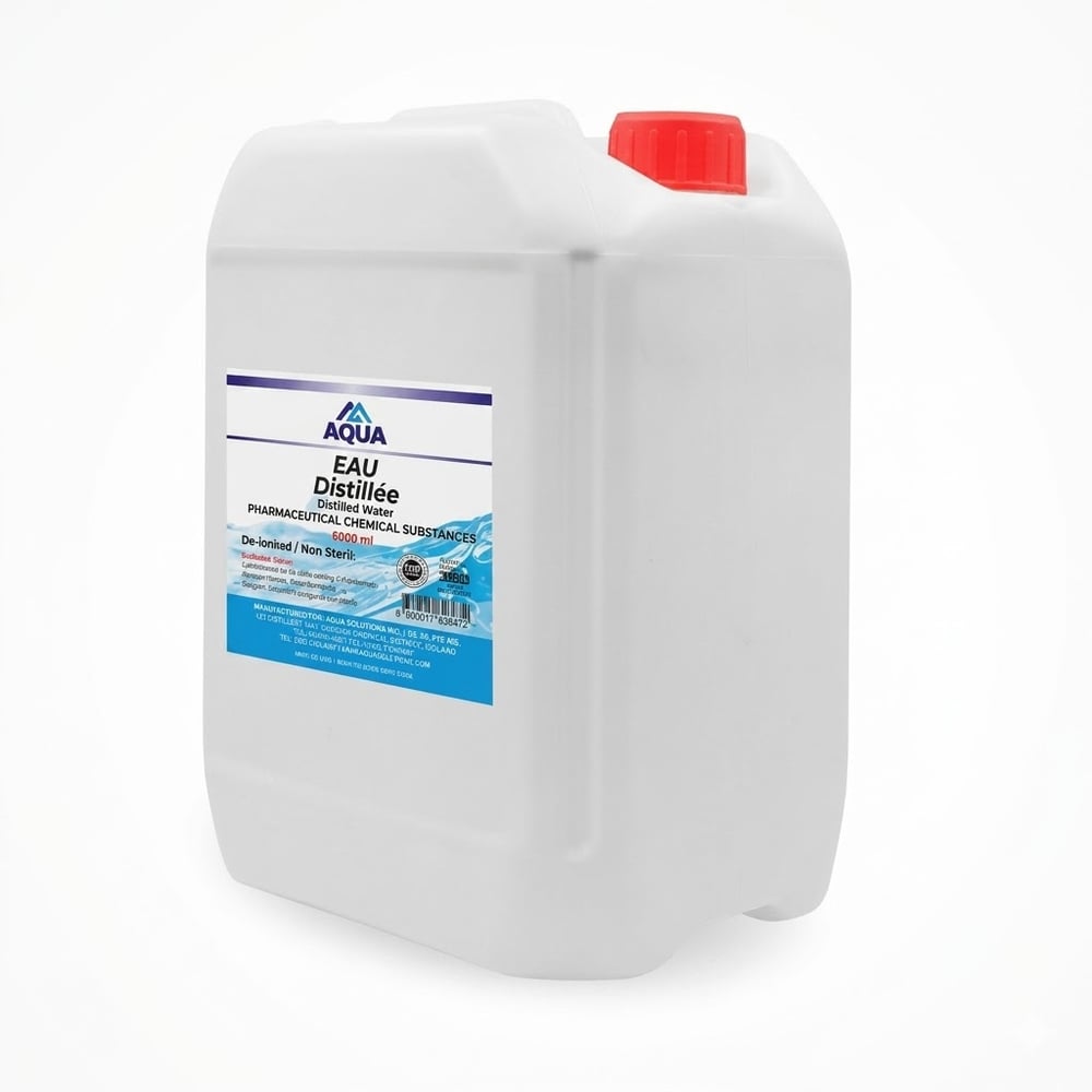 DEİYONİZE SU (SAF SU) 5LT