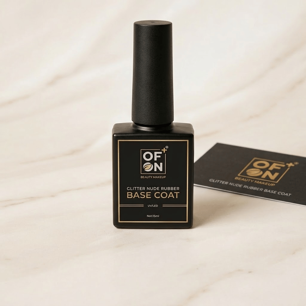 GLITTER NUDE RUBBER BASE COAT