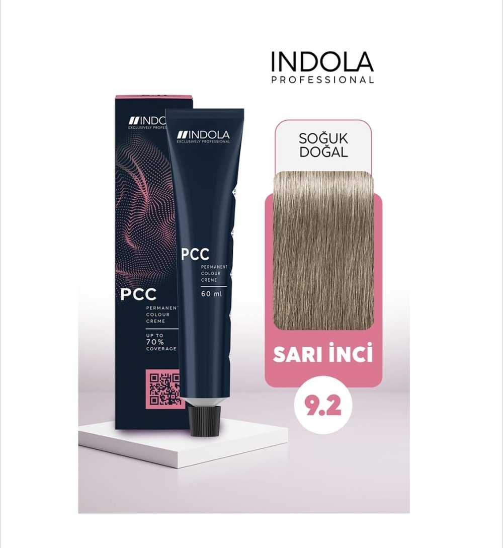 INDOLA SAÇ BOYASI SARI İNCİ IND PCC 9.2 60ML.