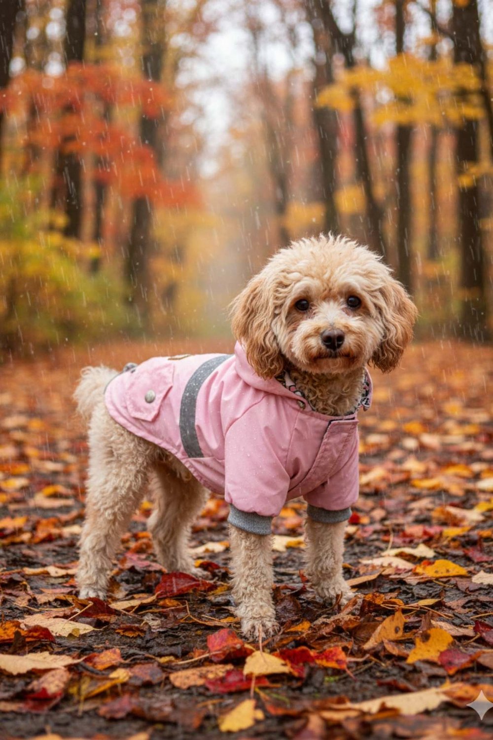Köpek Yağmurlukları, Su Geçirmez Köpek Yağmurluğu, Pembe