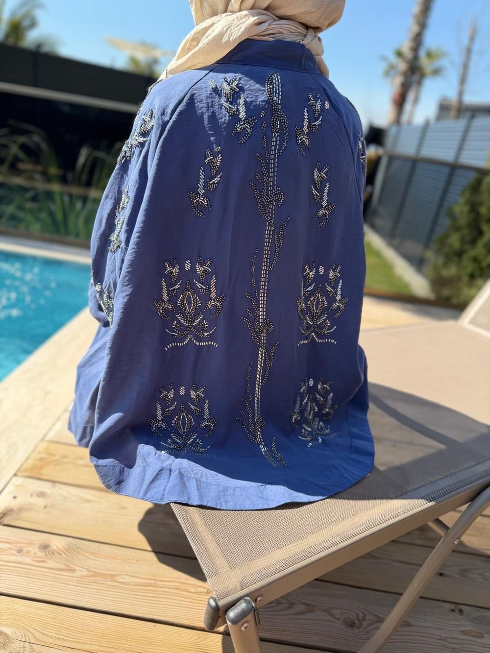 İşlemeli Kimono