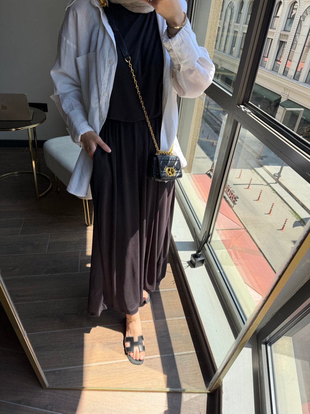 Oysh Elbise Siyah 135 cm