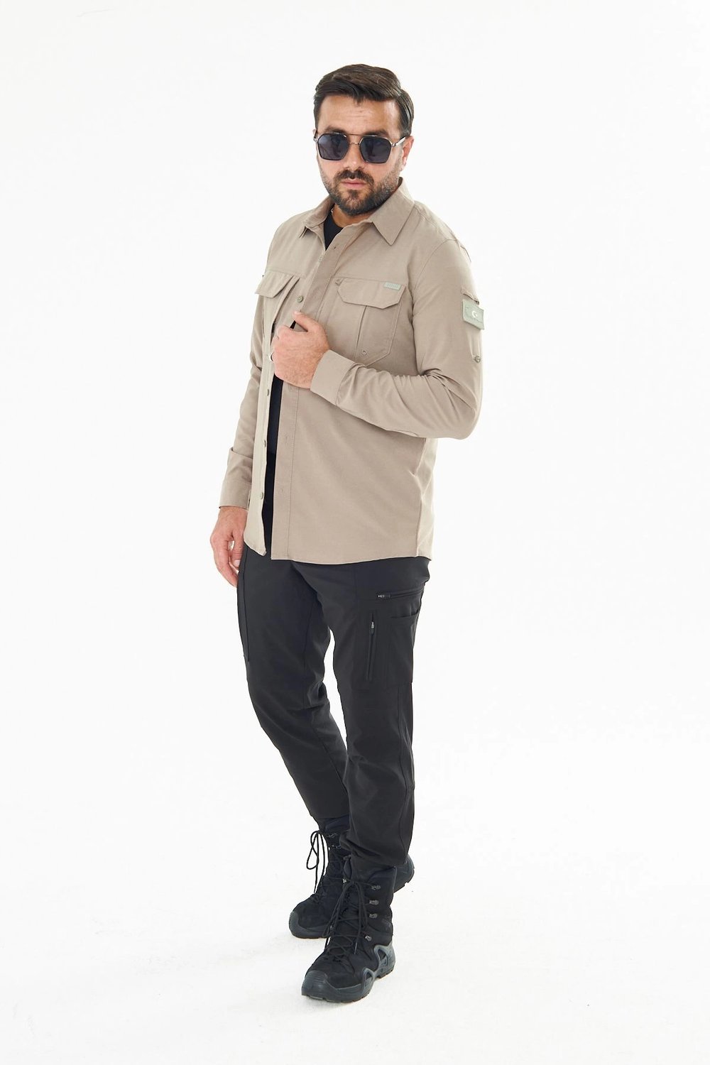 4lü Set Siyah-Çöl Kombin