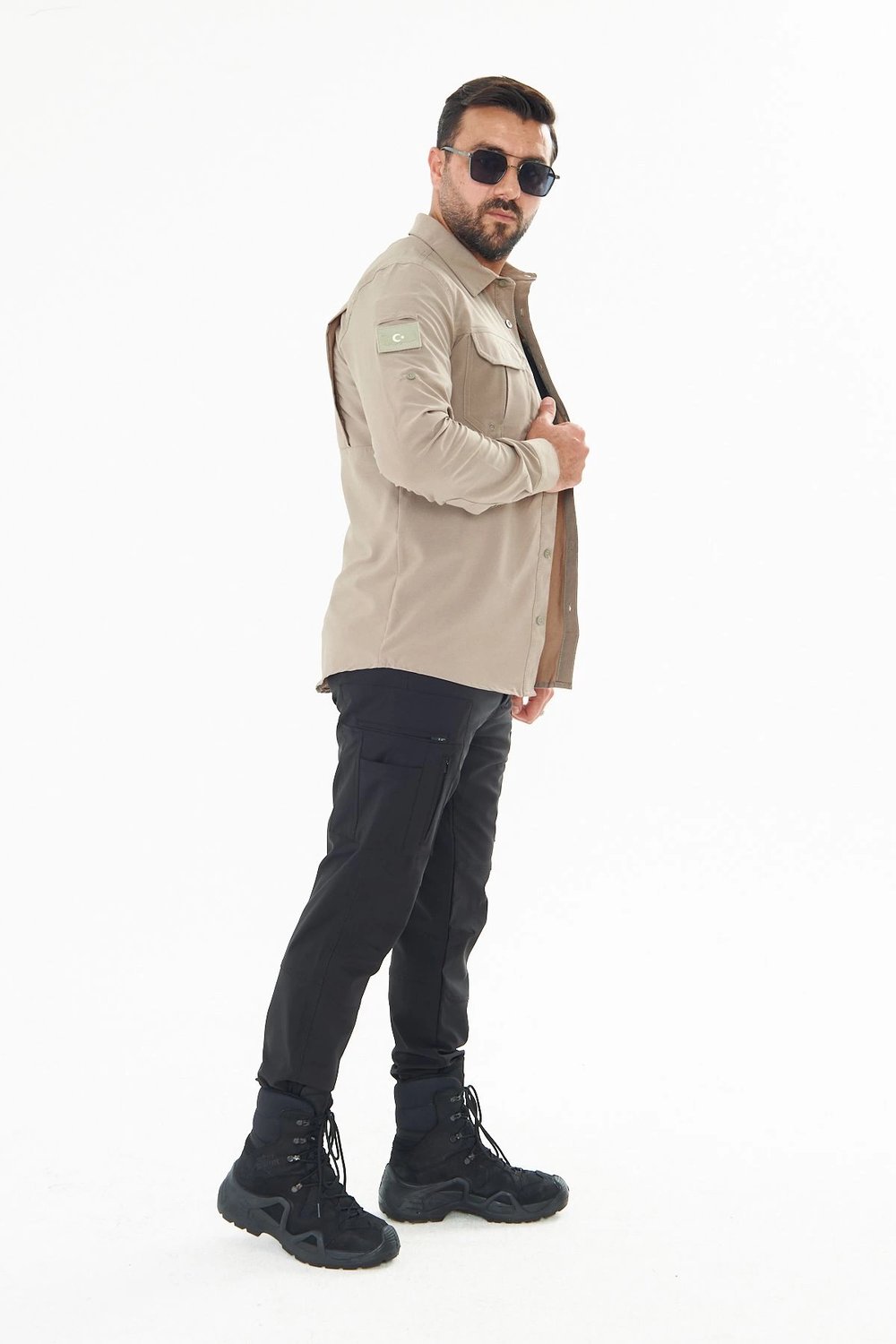 4lü Set Siyah-Çöl Kombin