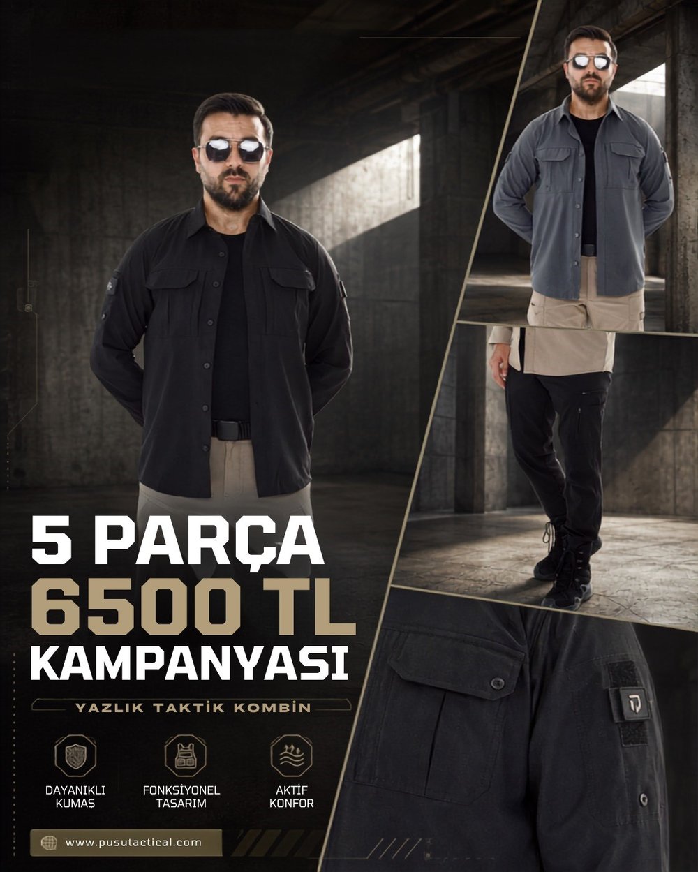5 Parça 6500₺ Kampanyası
