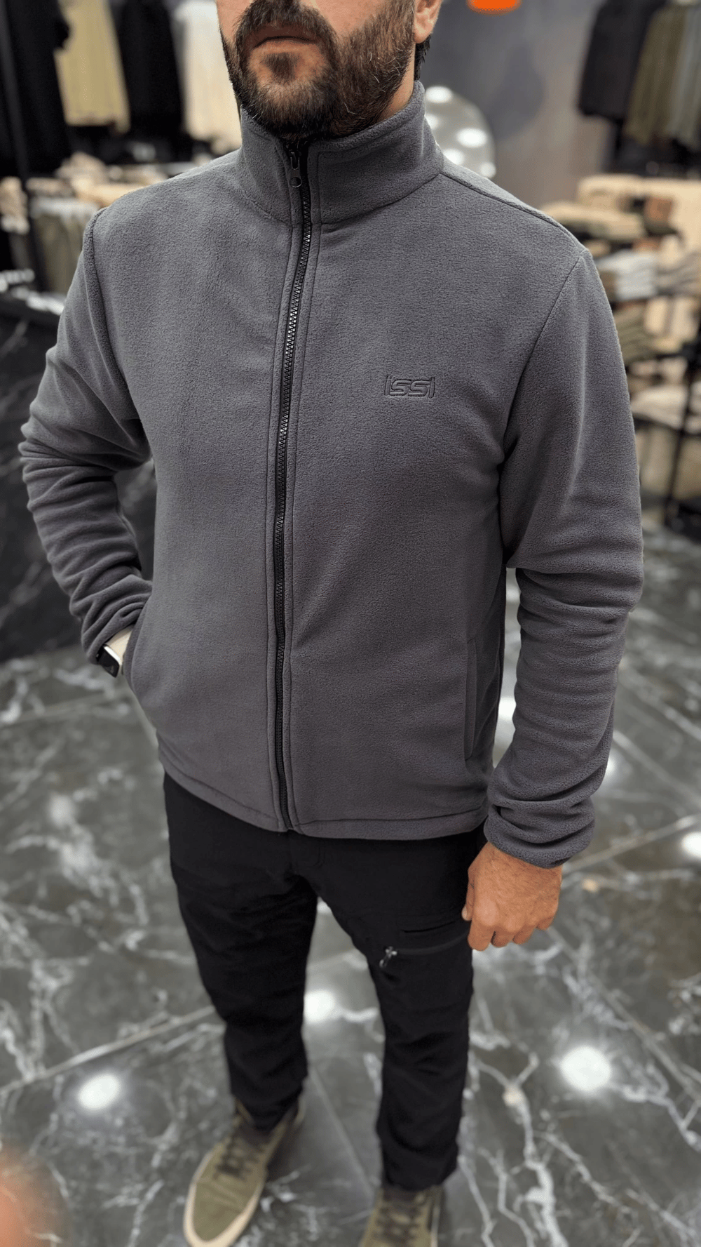 DÜZ POLAR HIRKA ANTRASİT