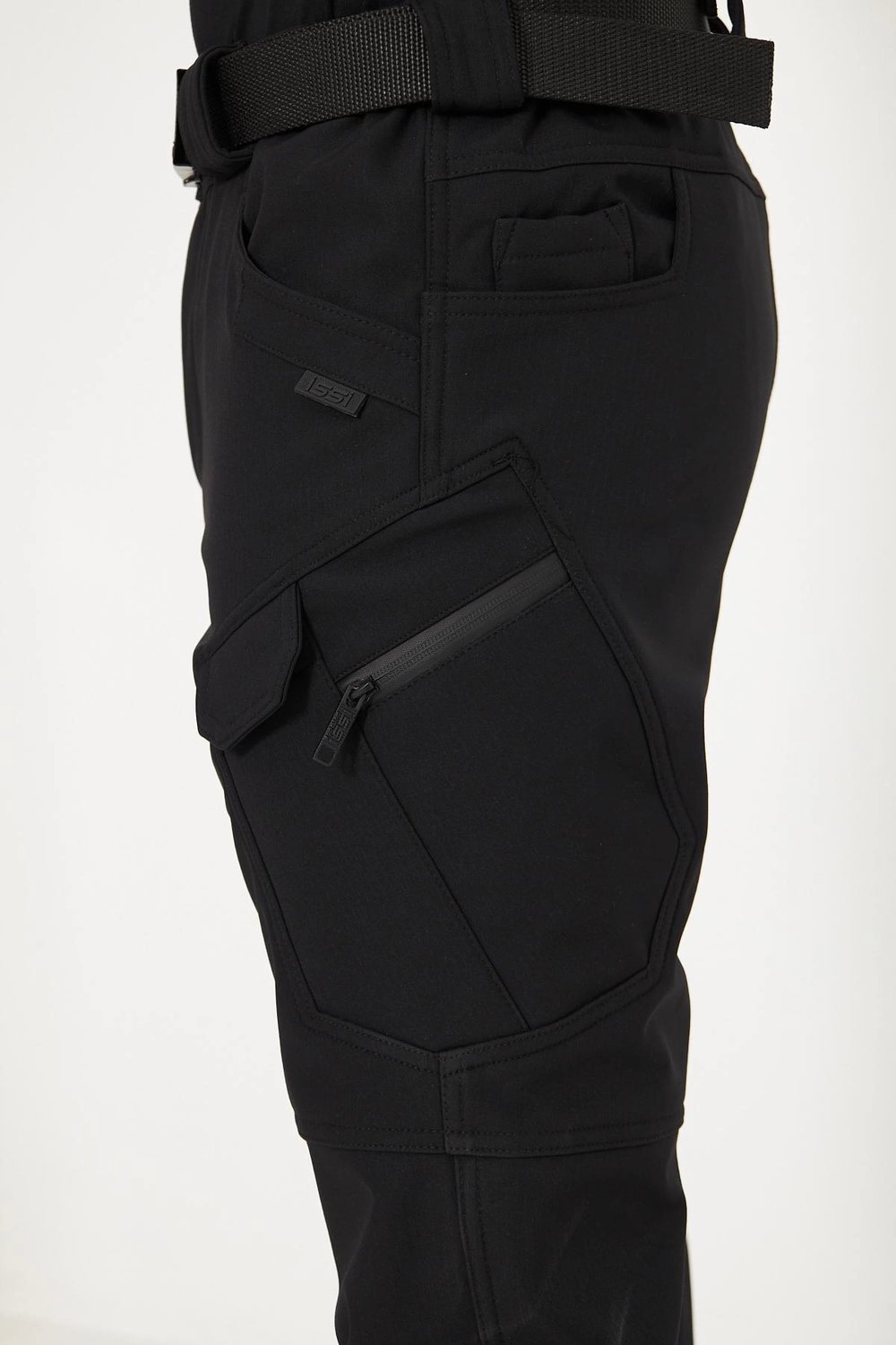 İSSİ 500 Taktikal Kışlık Softshel İçi Polarlı Siyah Pantolon