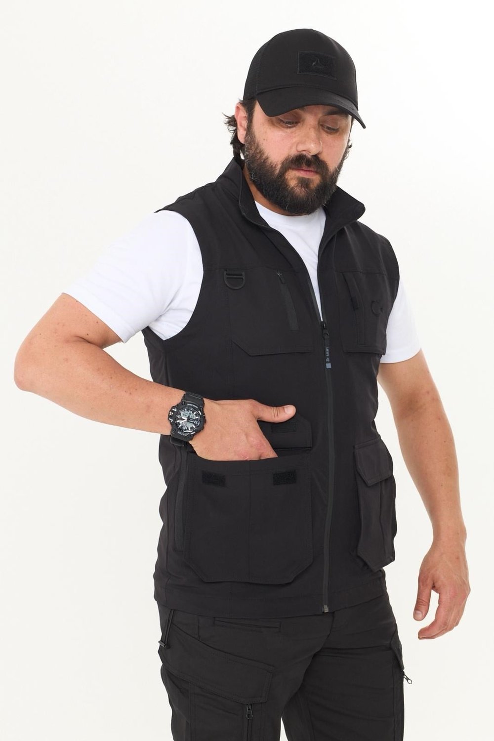 İSSİ Taktik Yelek Siyah