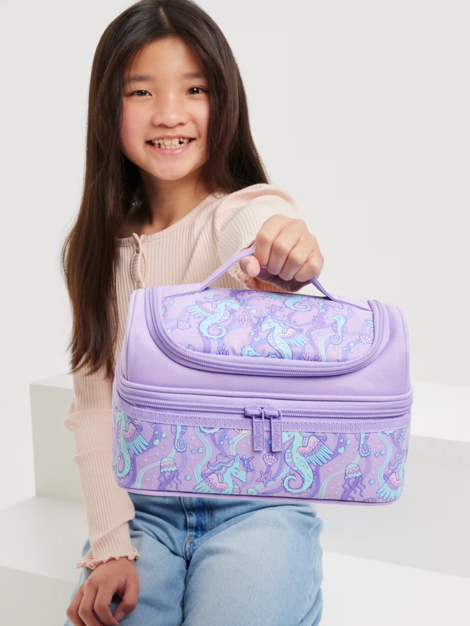 Smiggle Elements Double Decker  Beslenme Çantası