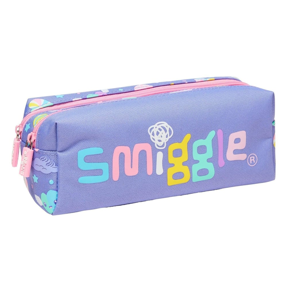 Smiggle Peppy Twin Zip Kalem Kutusu Mor