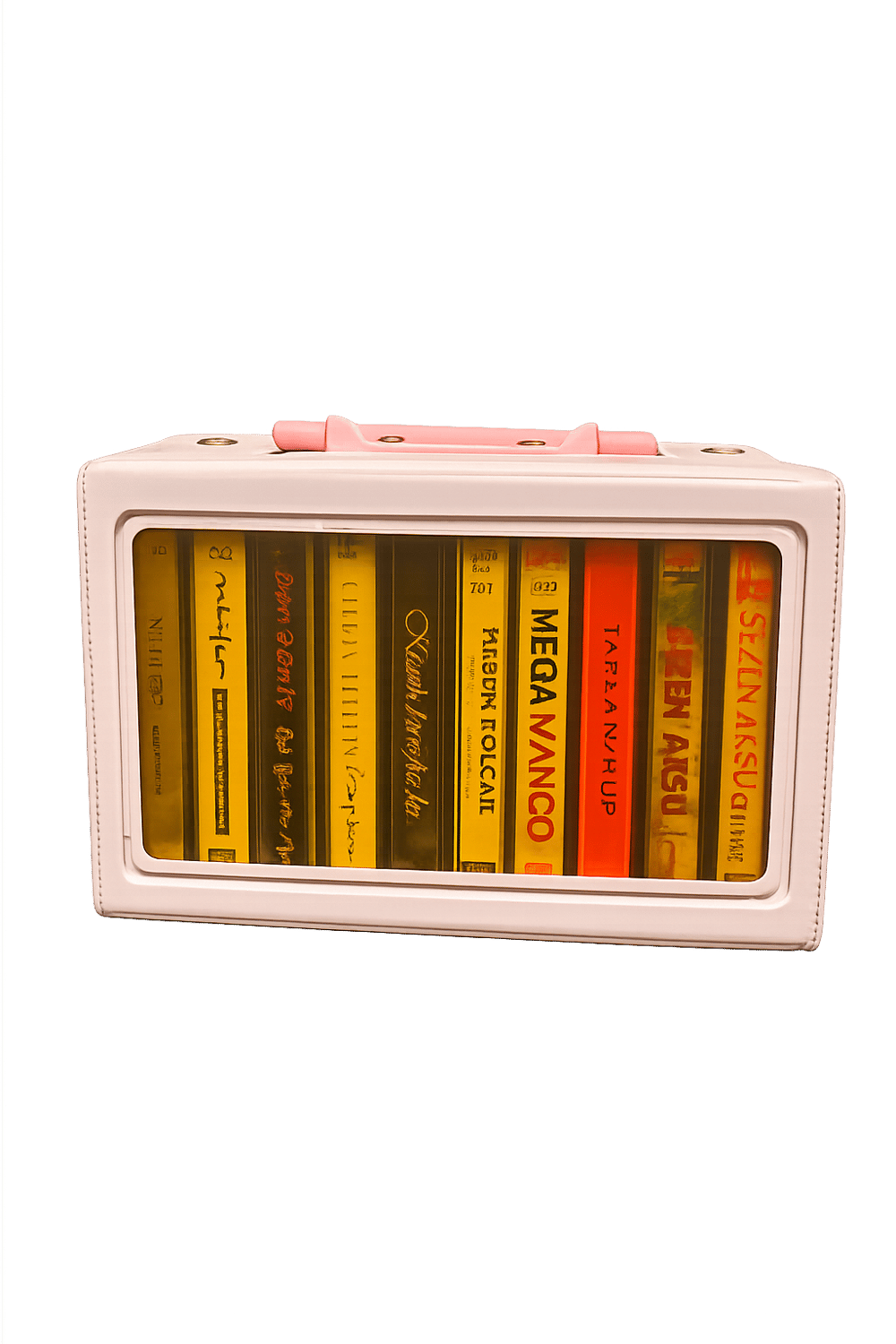 80'lerden Kalma Tertemiz Kaset Kutuları - Pembe