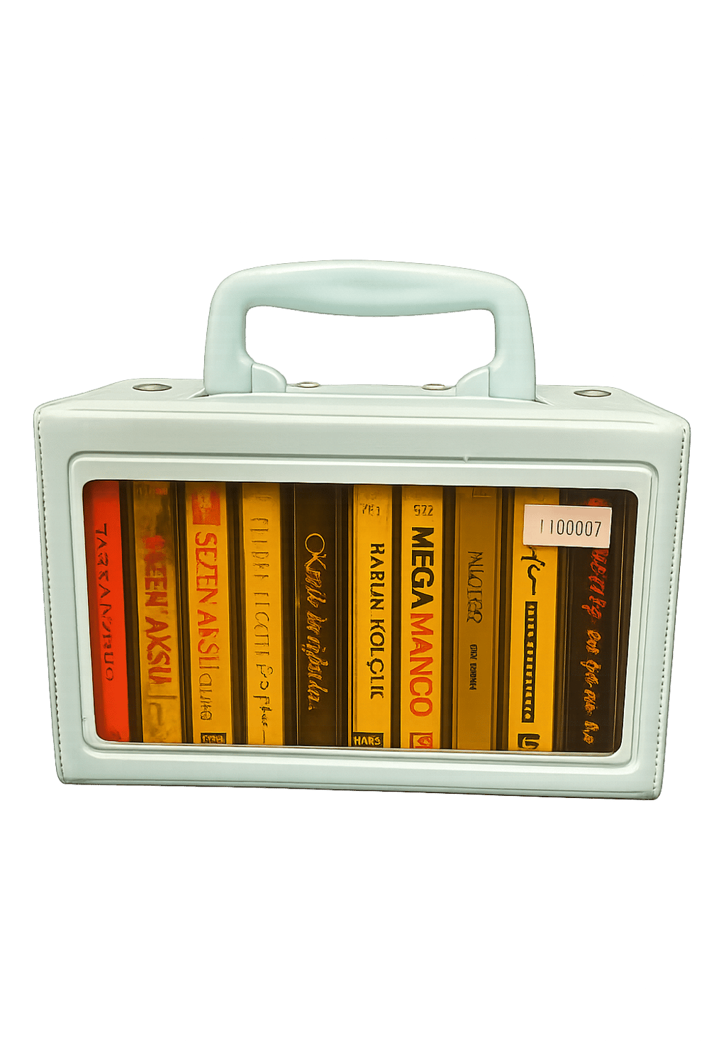 80'lerden Kalma Tertemiz Kaset Kutuları - Su Yeşili