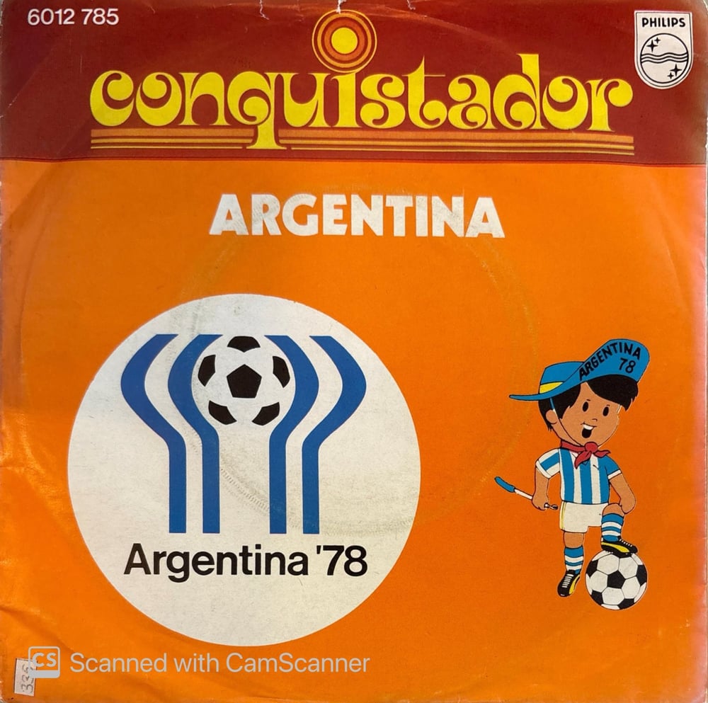 Conquistador – Argentina 45'lik Plak