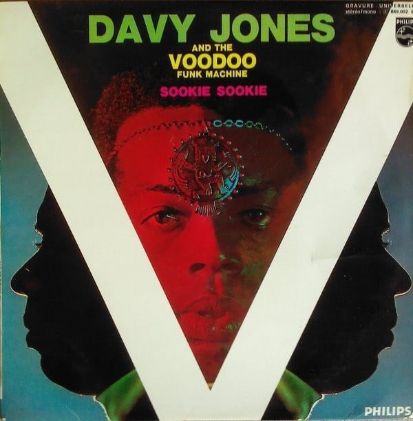 Davy Jones And The Voodoo Funk Machine ‎– Sookie Sookie Plak LP
