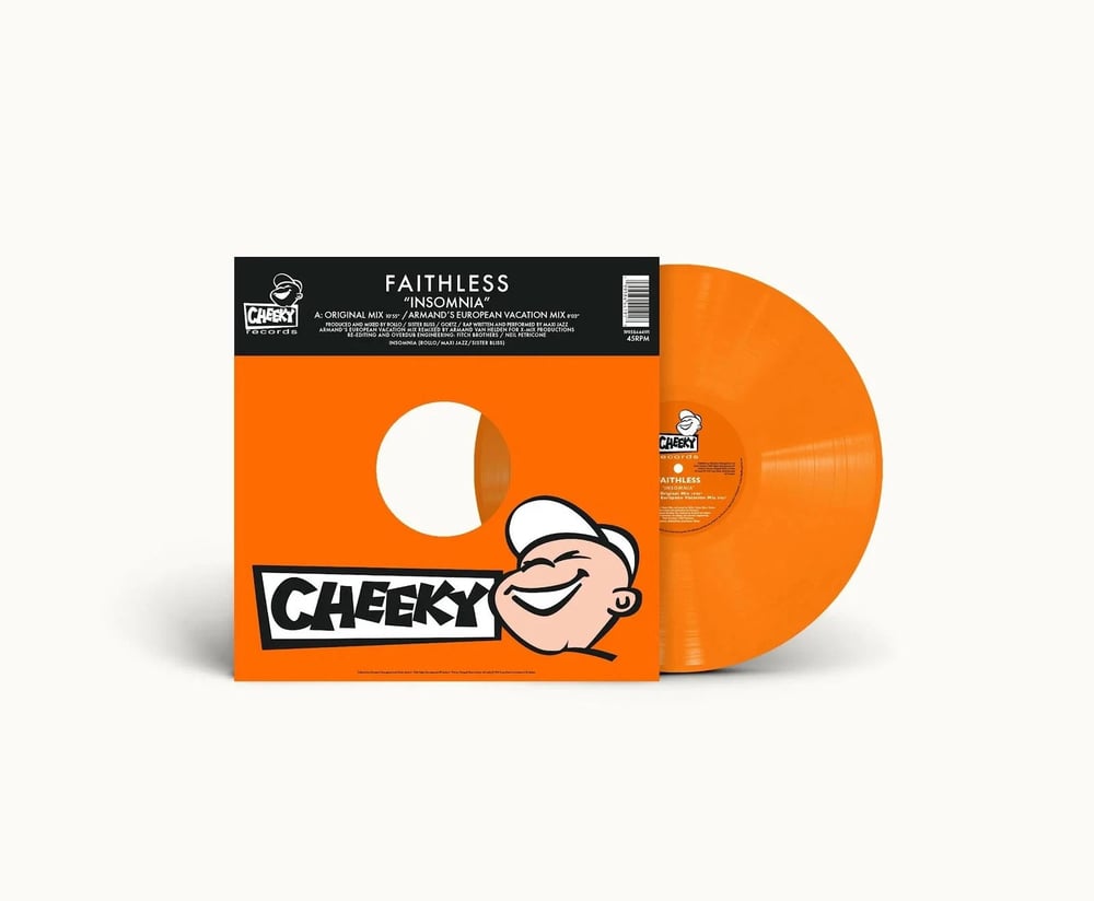 Faithless – Insomnia 30th Anniversary LP | Limited Edition Orange Vinyl