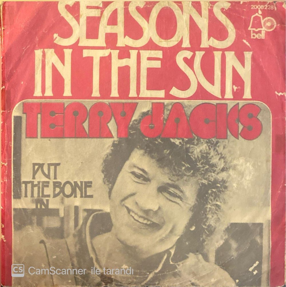 Terry Jacks - Seasons In The Sun 45'lik Plak