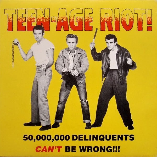 Various – Teen-Age Riot! (50,000,000 Delinquents Can't Be Wrong!!!) Plak