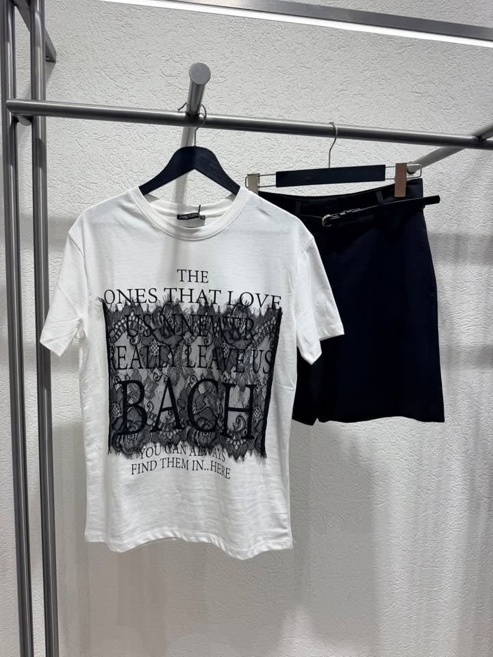 DANTEL GARNİLİ TSHIRT