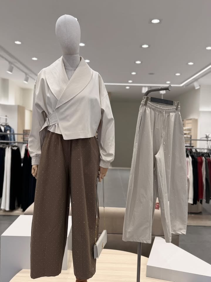 TAŞLI BALON PANTALON 