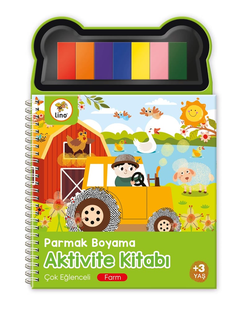  LİNO PARMAK BOYAMA AKTİVİTE KİTABI FARM