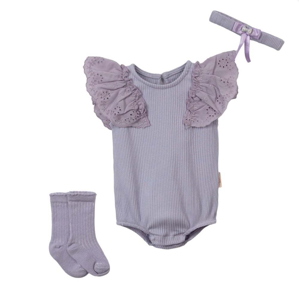 Fistolu Bebek Body Lila