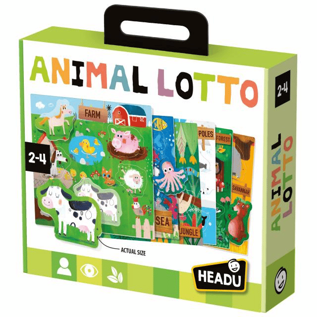 HEADU ANIMAL LOTTO MONTESSORI (2-5 YAŞ)