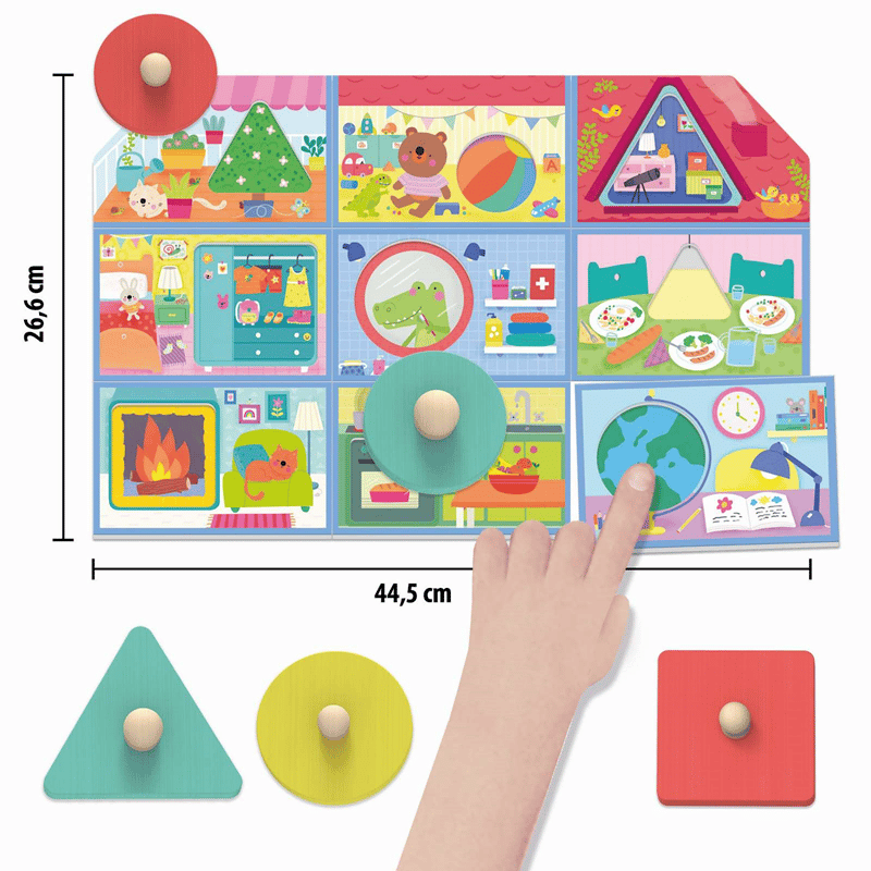 HEADU BABY SHAPES HOUSE MONTESSORI (1-3 YAŞ)