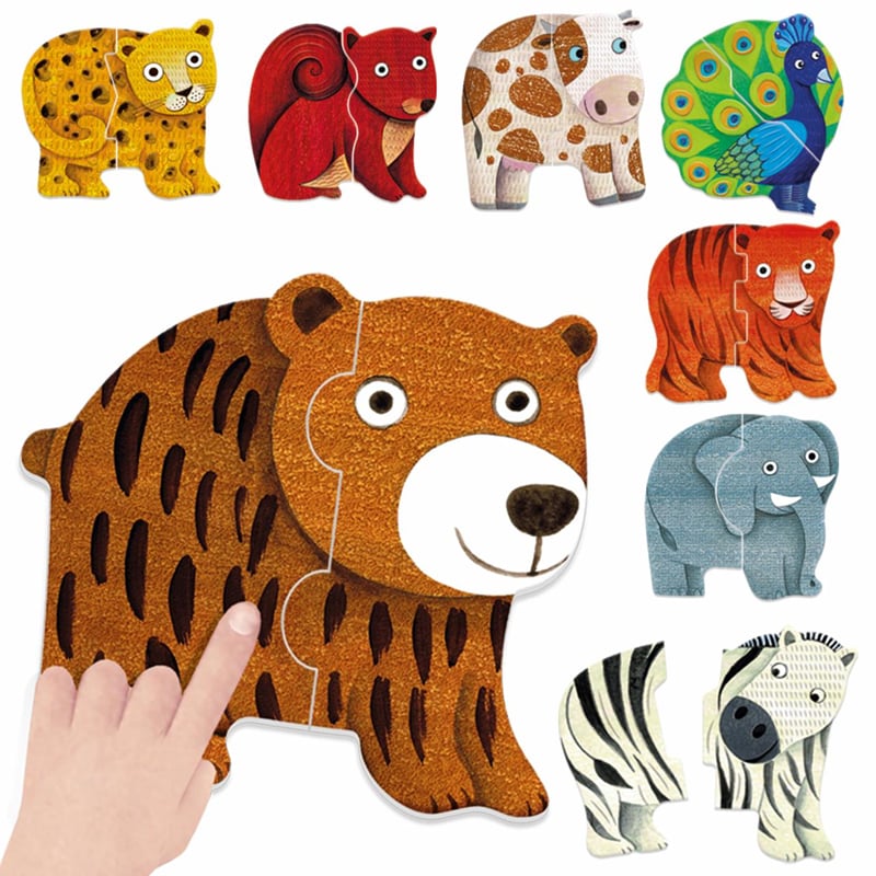 HEADU FIRST ANIMAL PUZZLES (2-4 YAŞ)