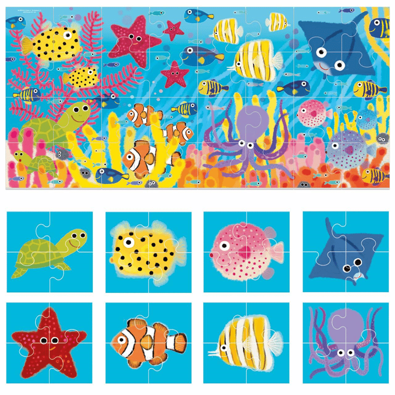 HEADU THE SEA PUZZLE 8+1 (+2 YAŞ)