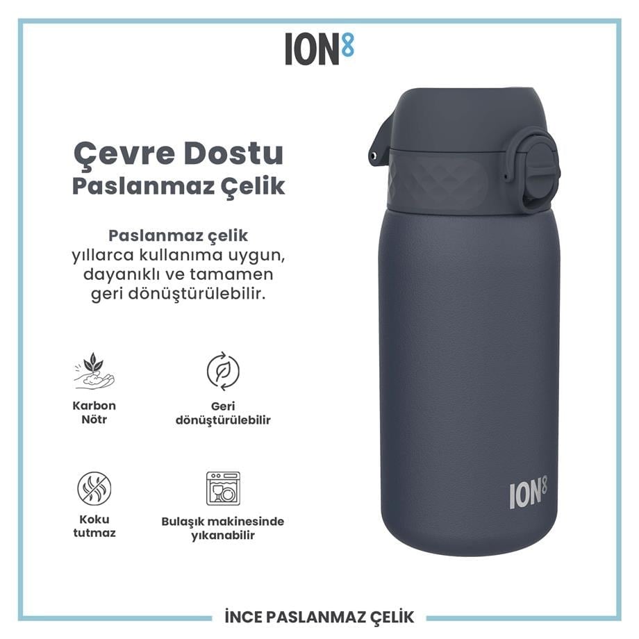ION8 Çelik Suluk 400 Ml Koyu Lacivert