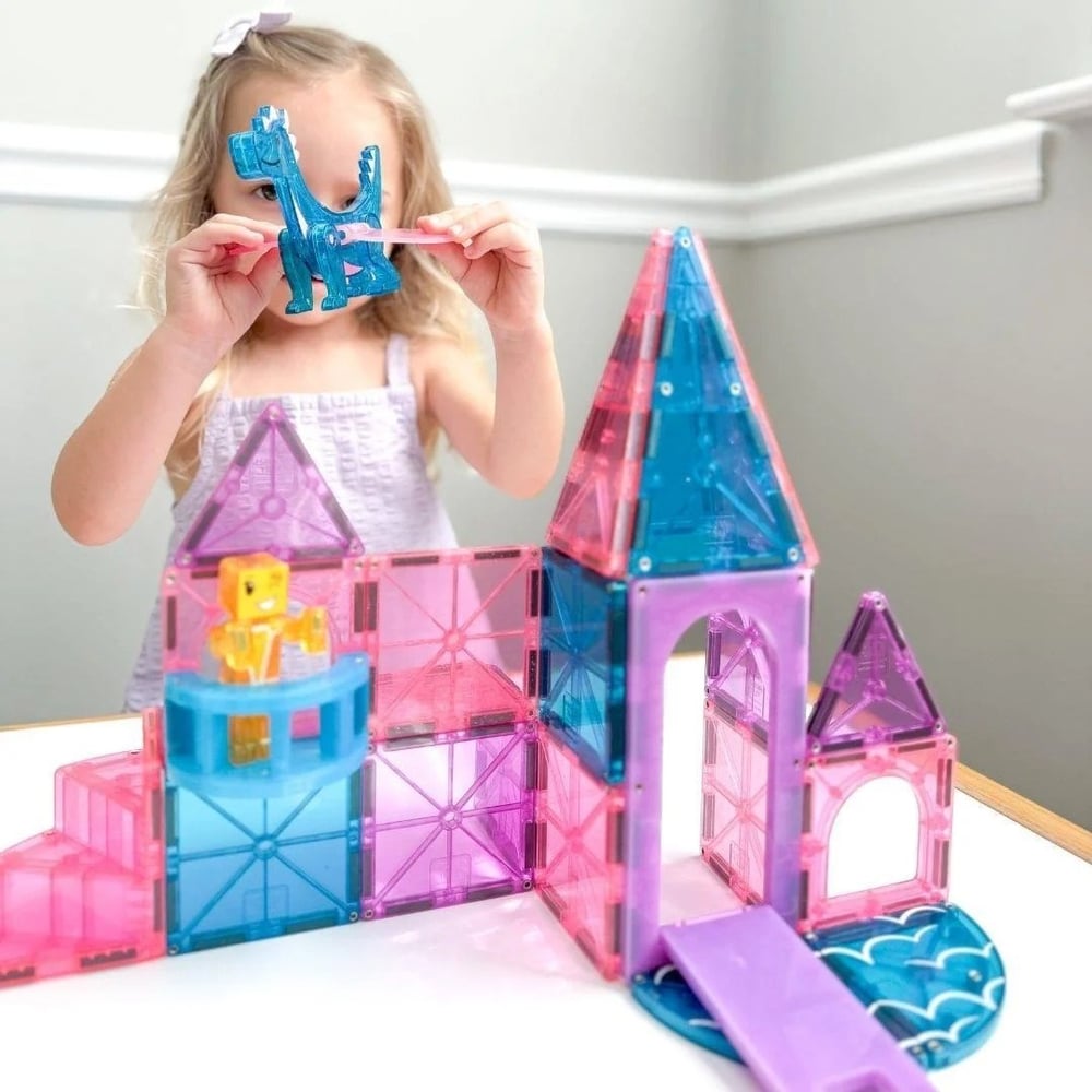 MAGNA-TILES® - Castle - Prenses Şatosu Manyetik Bloklar - 25 Parça