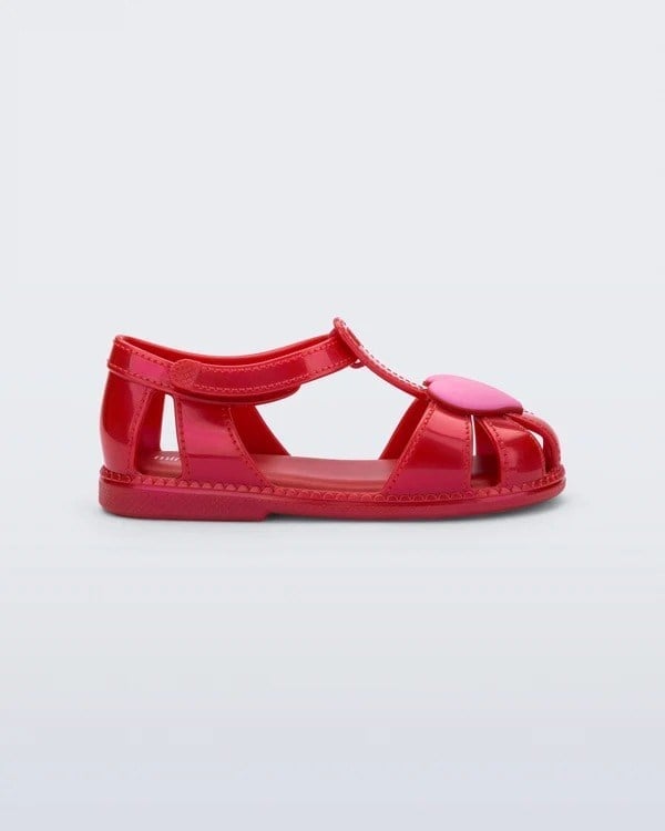 MINI MELISSA HIP HEART BALLERINA BB KIRMIZI PEMBE KALP