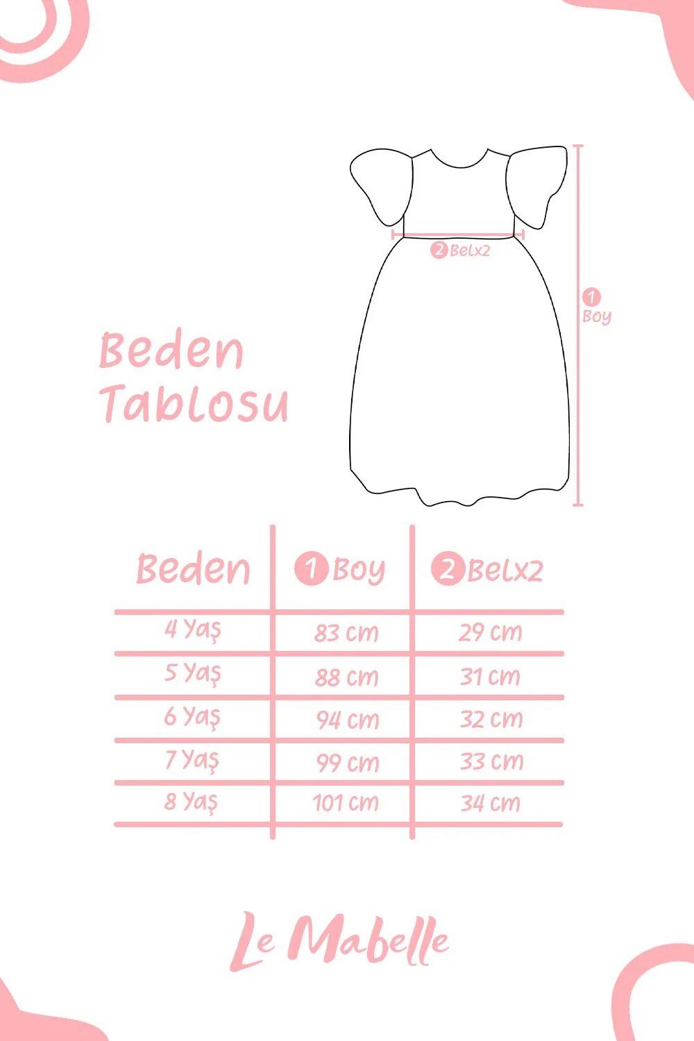 Pembe Yıldızlı Tül Etekli Kız Çocuk Elbise - Elsa Pembe 