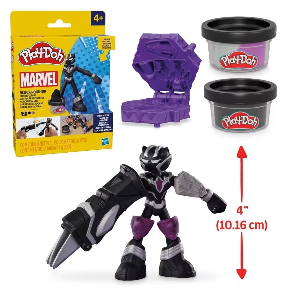 Play Doh Marvel Figür Oyun Setleri / Black Panther