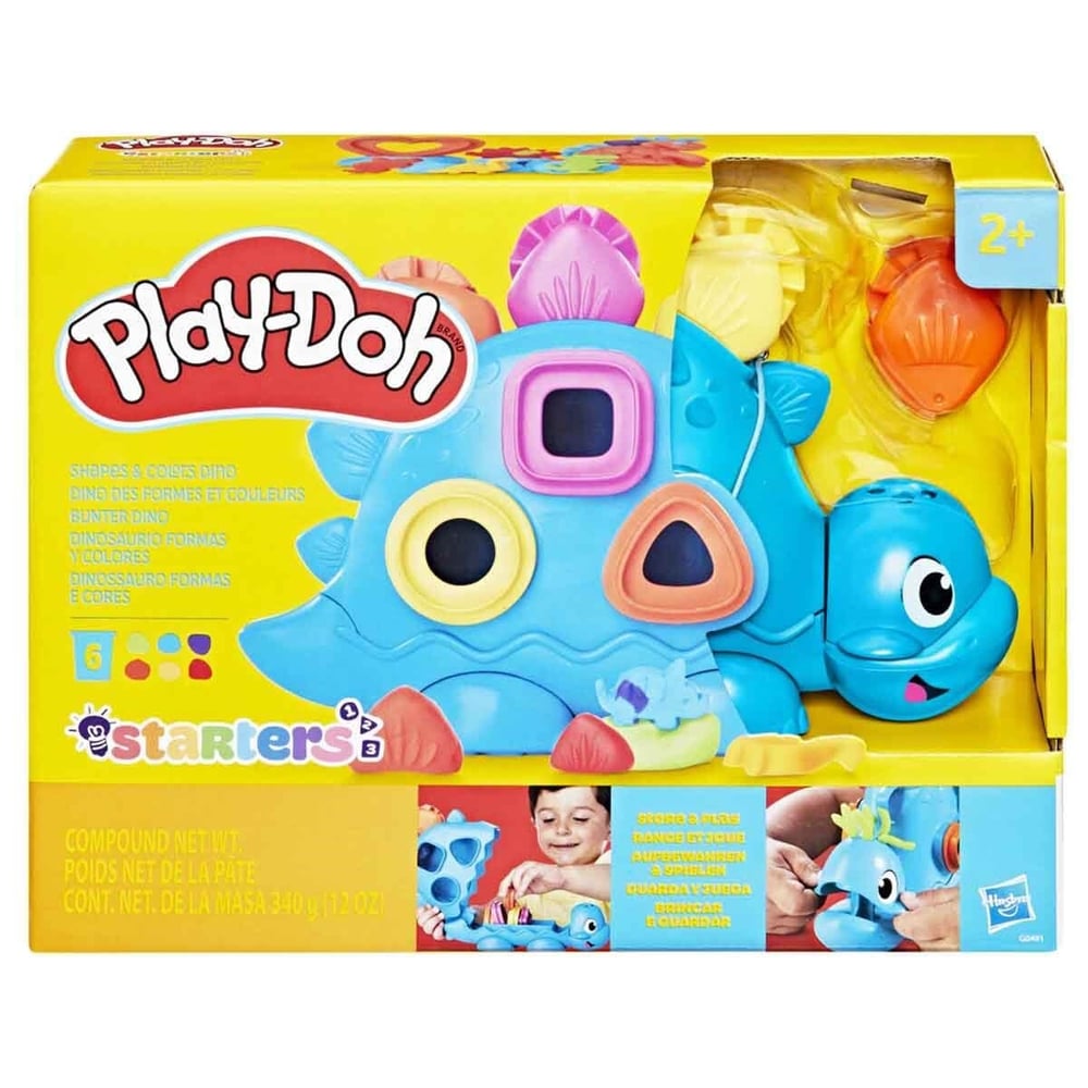 Play Doh Renkli Şekilli Dino