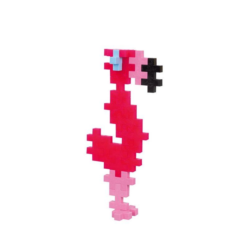 PLUS-PLUS BIG 15 PC TUBE - FLAMINGO