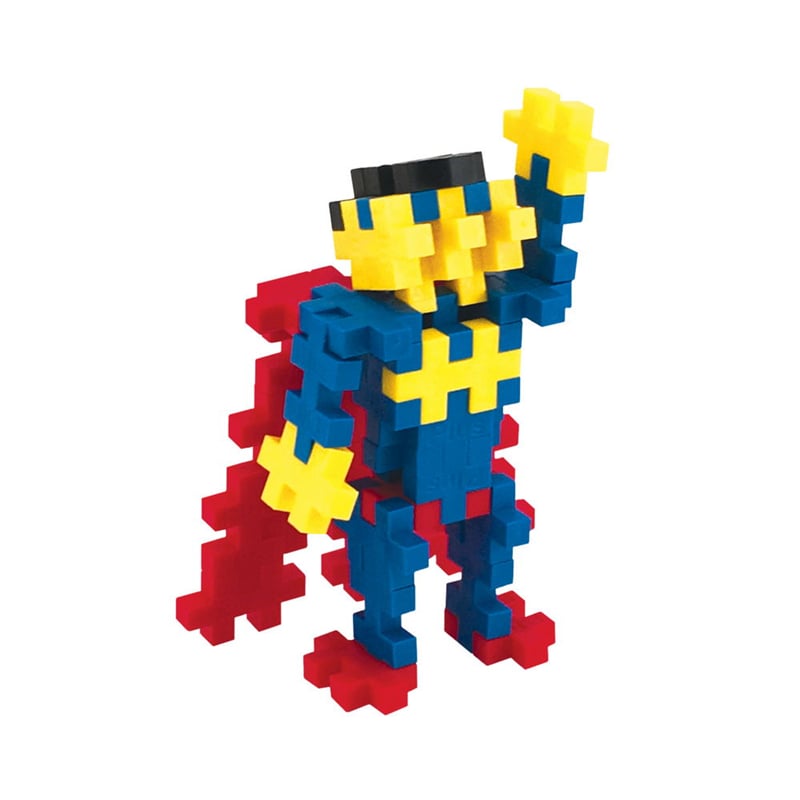 PLUS-PLUS SUPERHERO / 100 PCS TUBE